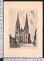 R592 CHARTRES 28 CATHEDRALE ILLUSTRAZIONE ROBIN